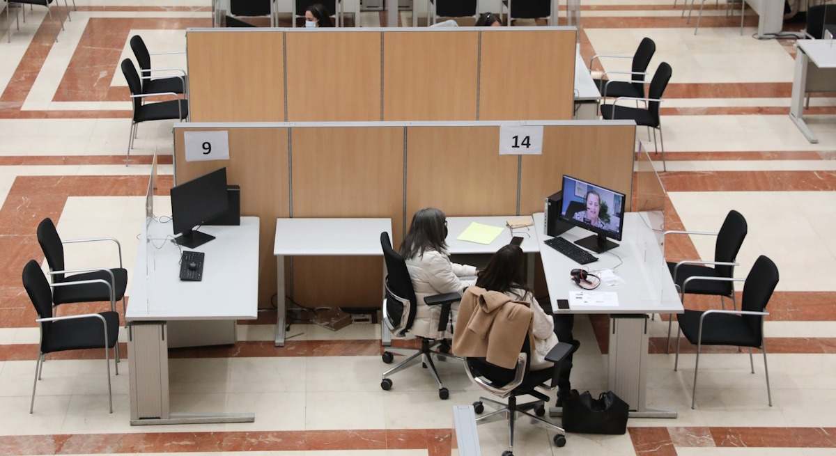Imagen de recurso de una oficina de la Agencia Tributaria.