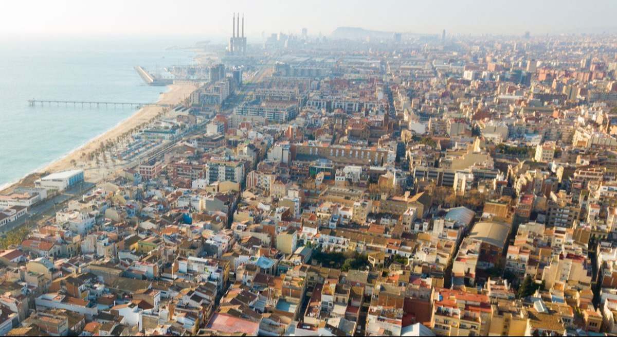 Vista de Barcelona. EE