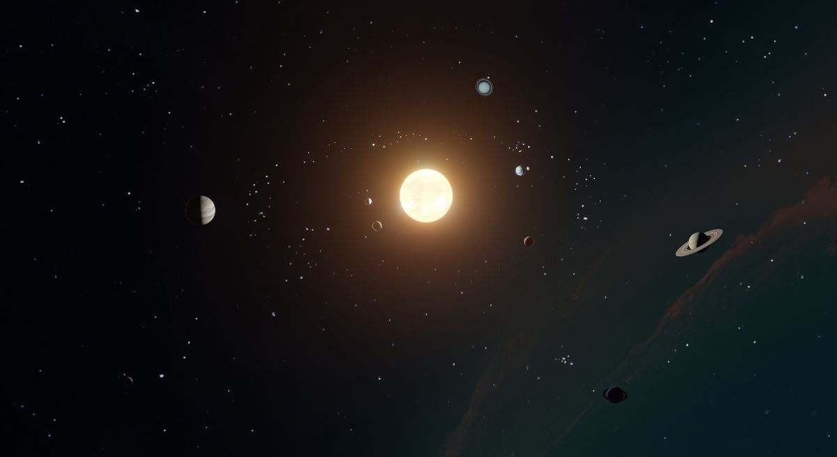 Varios planetas juntos