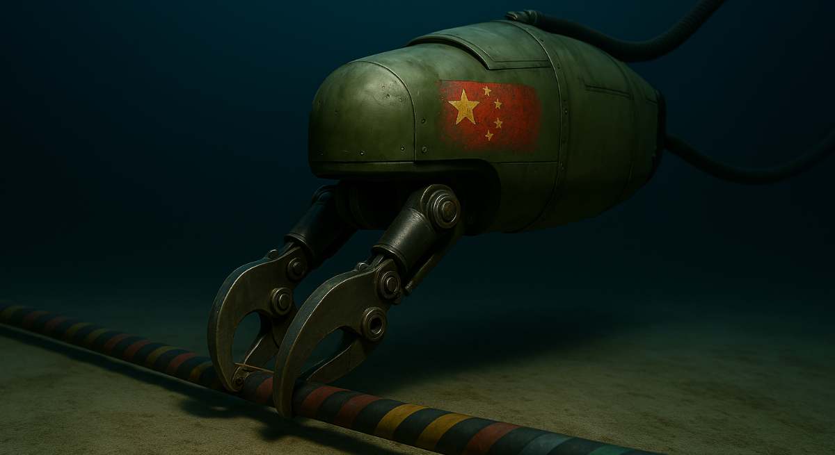 Imagen generada con IA de la supuesta nueva arma china.