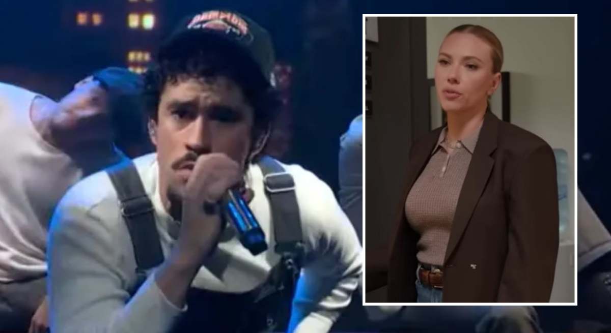 Bad Bunny Scarlett Johansson Saturday Night Live 