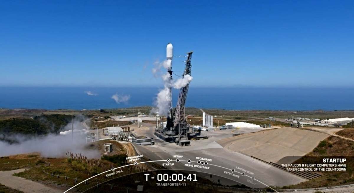 Lanzamiento del nanosatélite Phisat-2 en California / EP