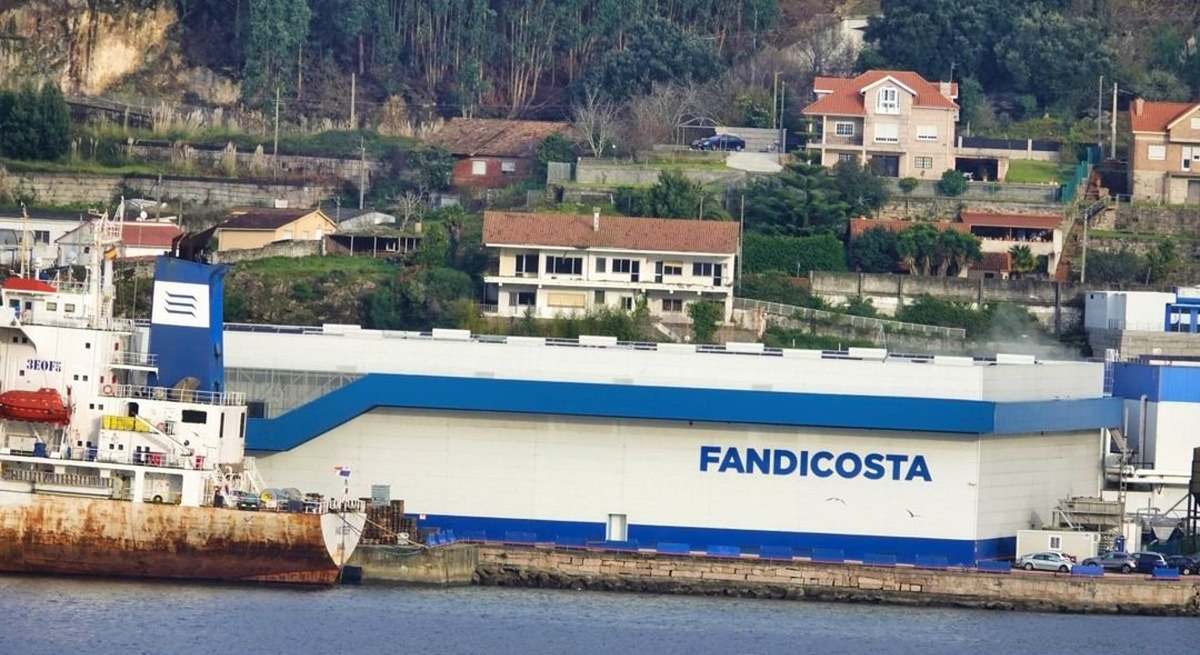 Instalaciones de Fandicosta en Domaio (Pontevedra).