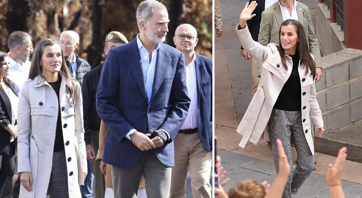 Letizia trench Tenerife