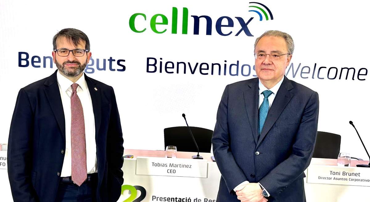 Aisa y Tobias en Cellnex