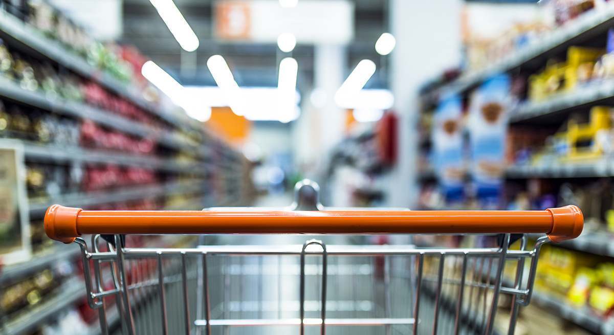 Un hipermercado en España