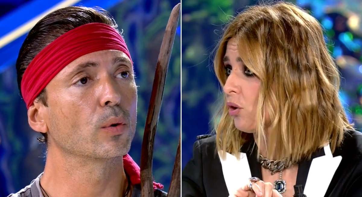 Ángel Cristo y Sandra Barneda