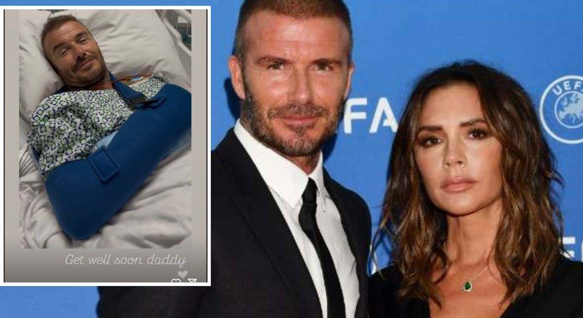 David Beckham (50 años), en el hospital