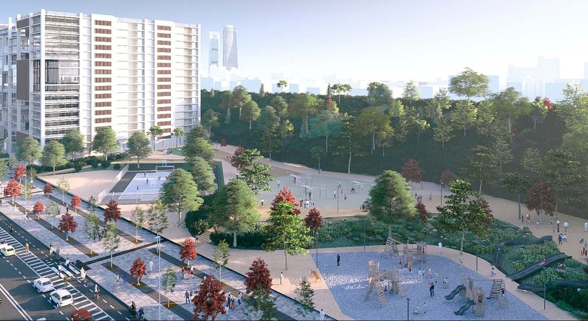 Ilustración de Madrid Nuevo Norte