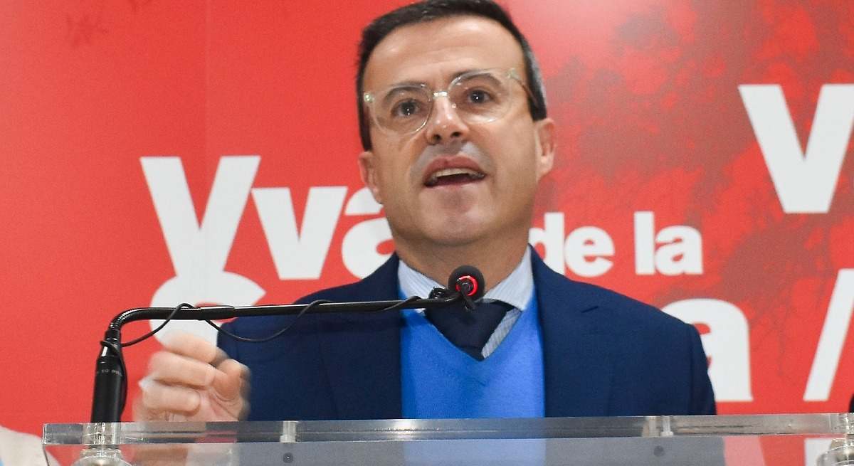 Miguel Ángel Gallardo, secretario general del PSOE de Extremadura