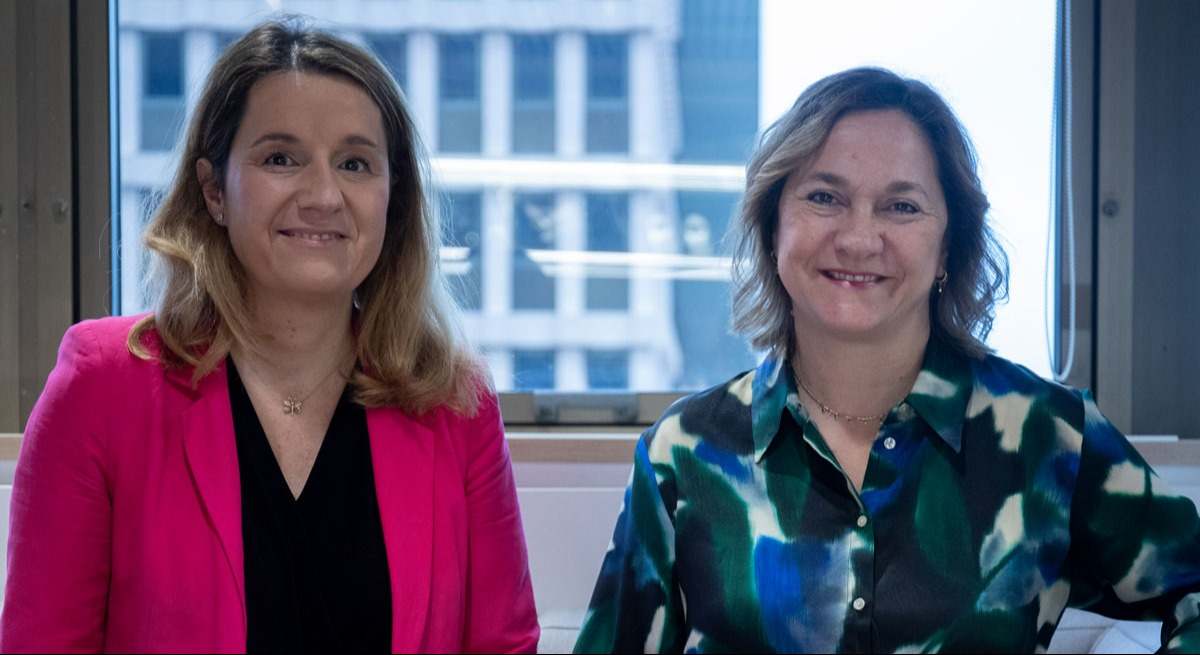 Elia Hermida, Directora en Banca Corporativa en Citi, y Mayte Valverde, Global Talent & Culture Manager en Banco Santander.
