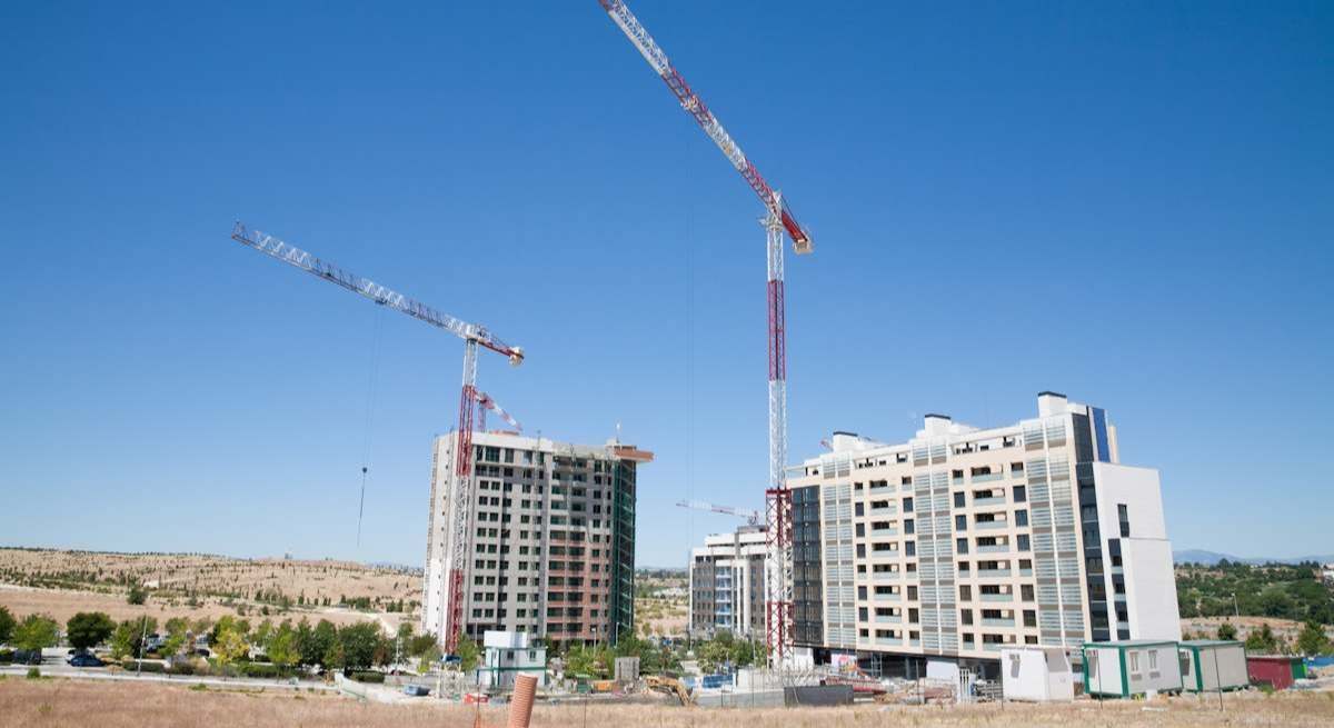 Viviendas en construcción