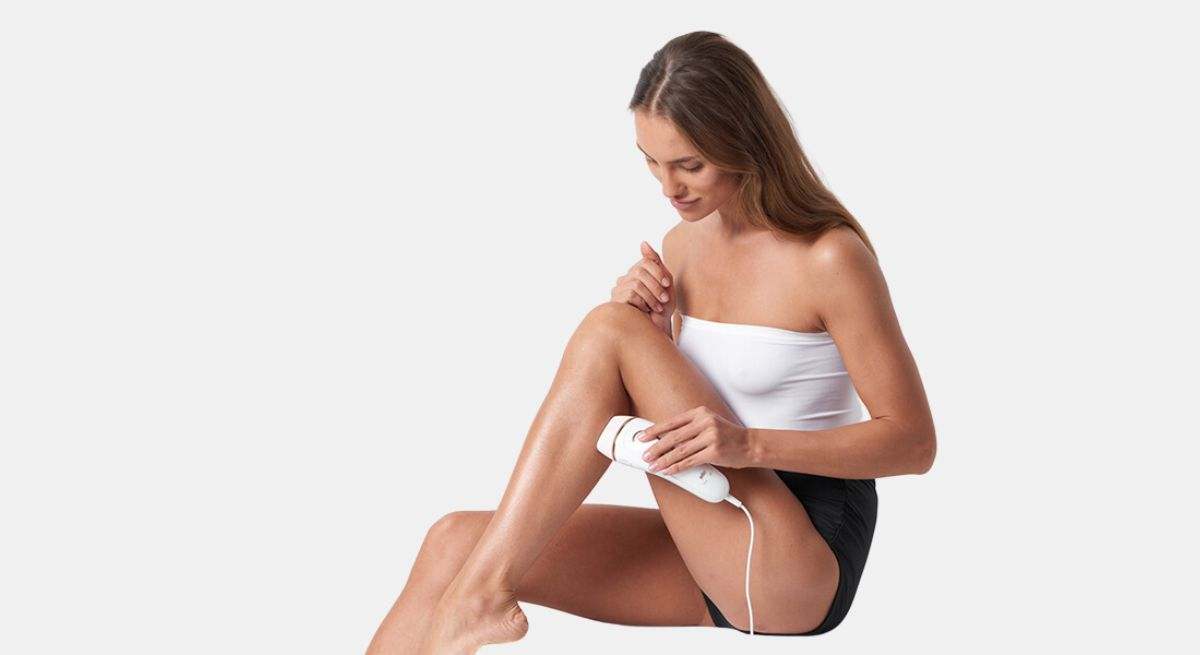 Depiladora de luz pulsada Silk-expert Pro 5 de Braun
