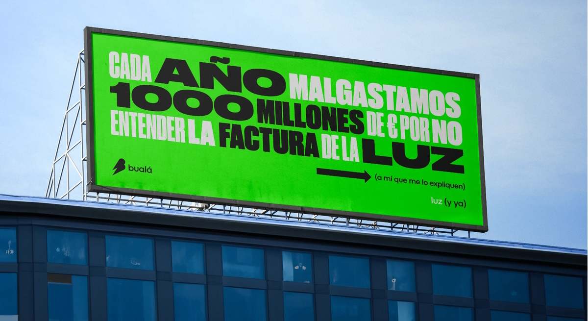La firma eléctrica gallega bualá.( luz y ya)
