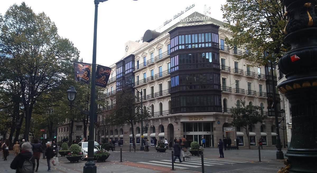 Kutxabank, sede en Bilbao. eE