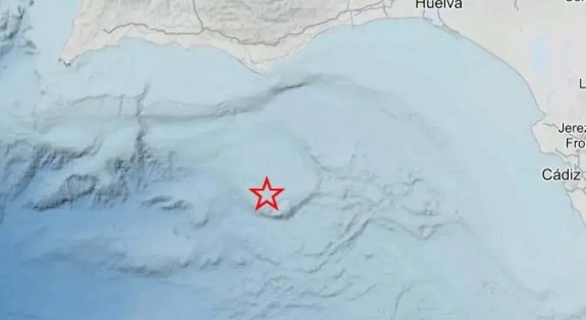 Terremoto en el Golfo de Cádiz. / Foto: IGN.