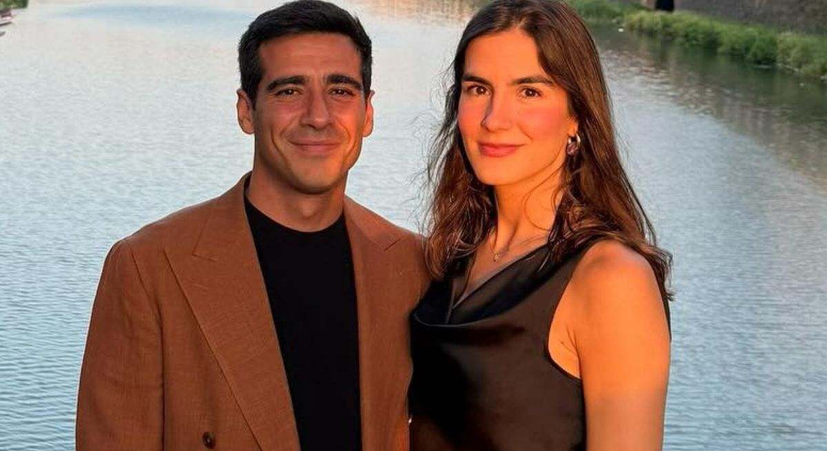 Alberto Herrera, hijo de Carlos Herrera y Mariló Montero / Blanca Llandrés, prima de Lourdes Montes