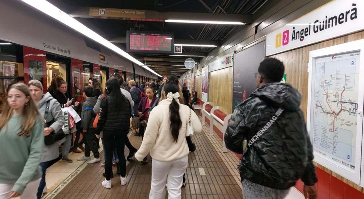 Una estación de Metrovalencia.