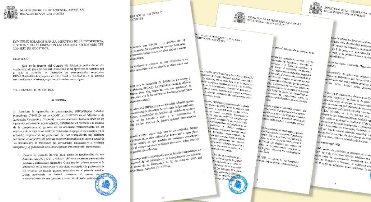 informe consejo ministros
