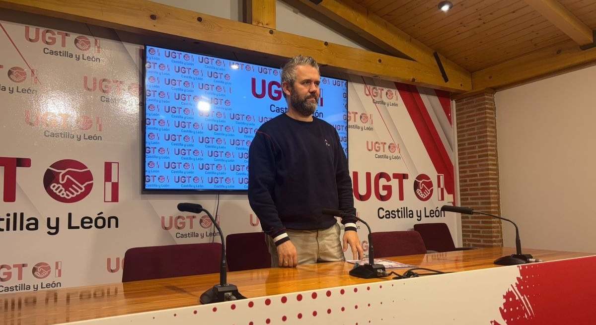 Raúl Santa Eufemia, el secretario regional de Acción Sindical de UGT en Castilla y León