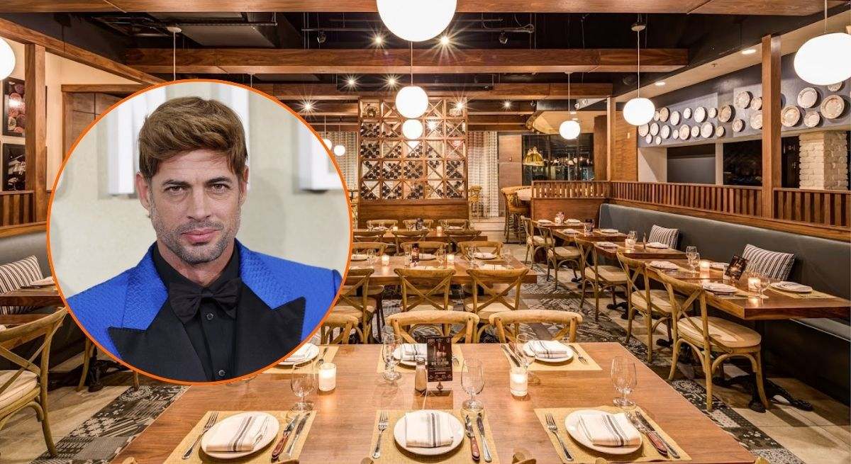 William Levy y restaurante Baires Grill