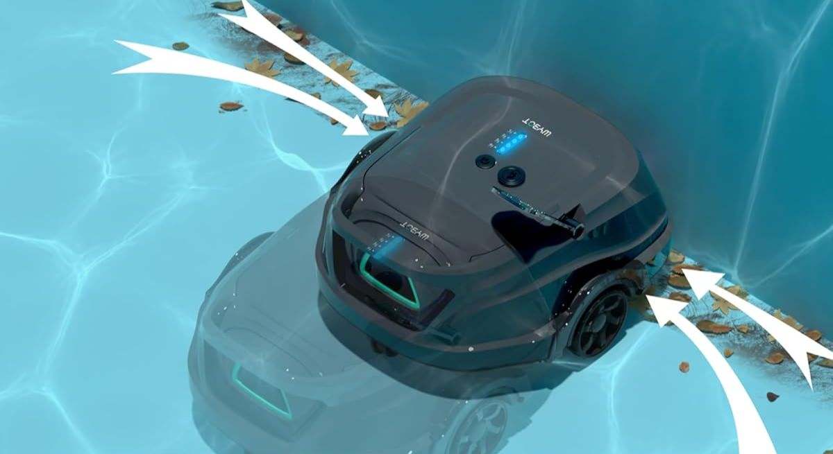 Robot limpiafondos automático para piscina WYBOT