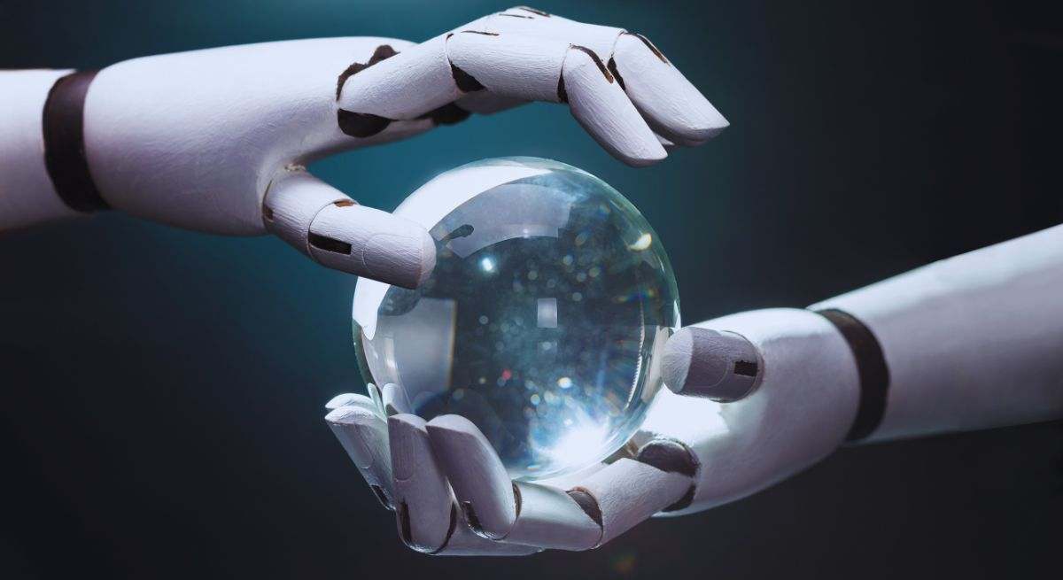 Robot bola cristal