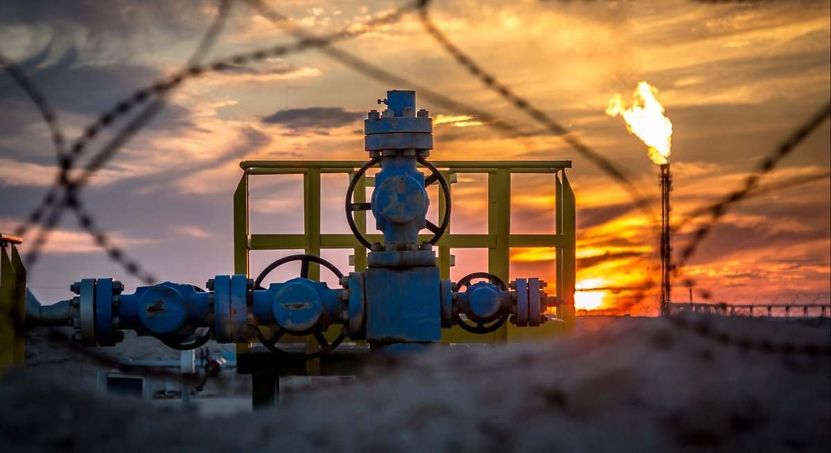Una refinería