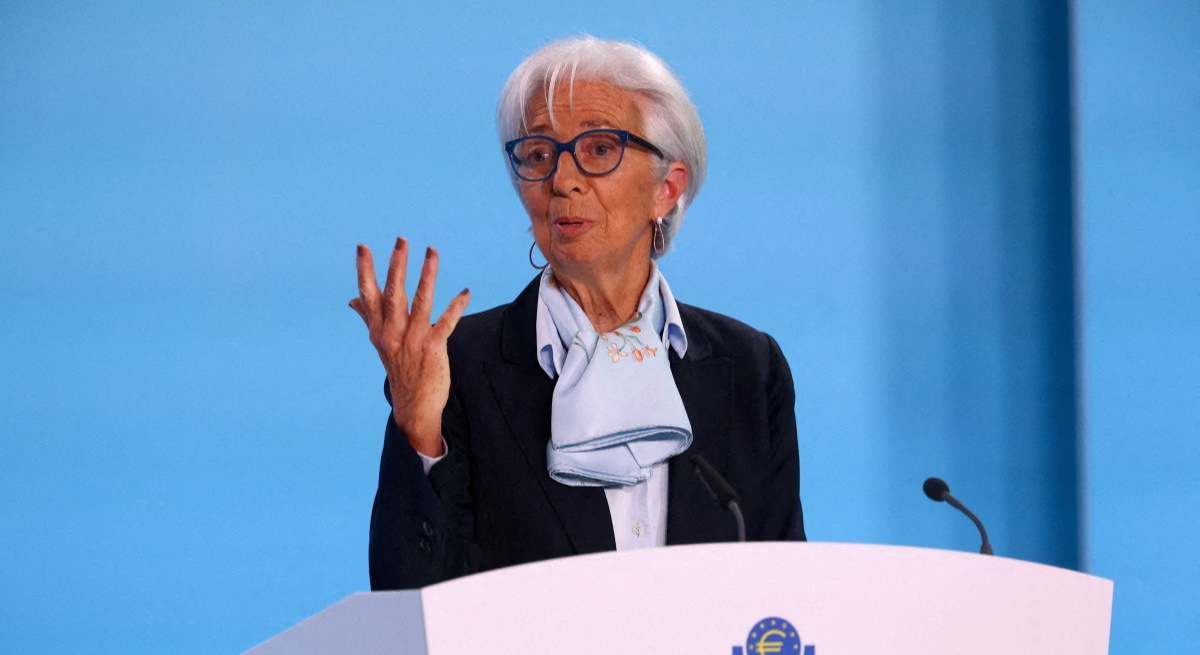 Christine Lagarde, presidenta del BCE