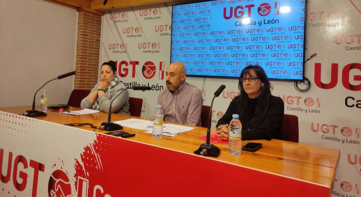El secretario general de UGT Castilla y León, Óscar Lobo