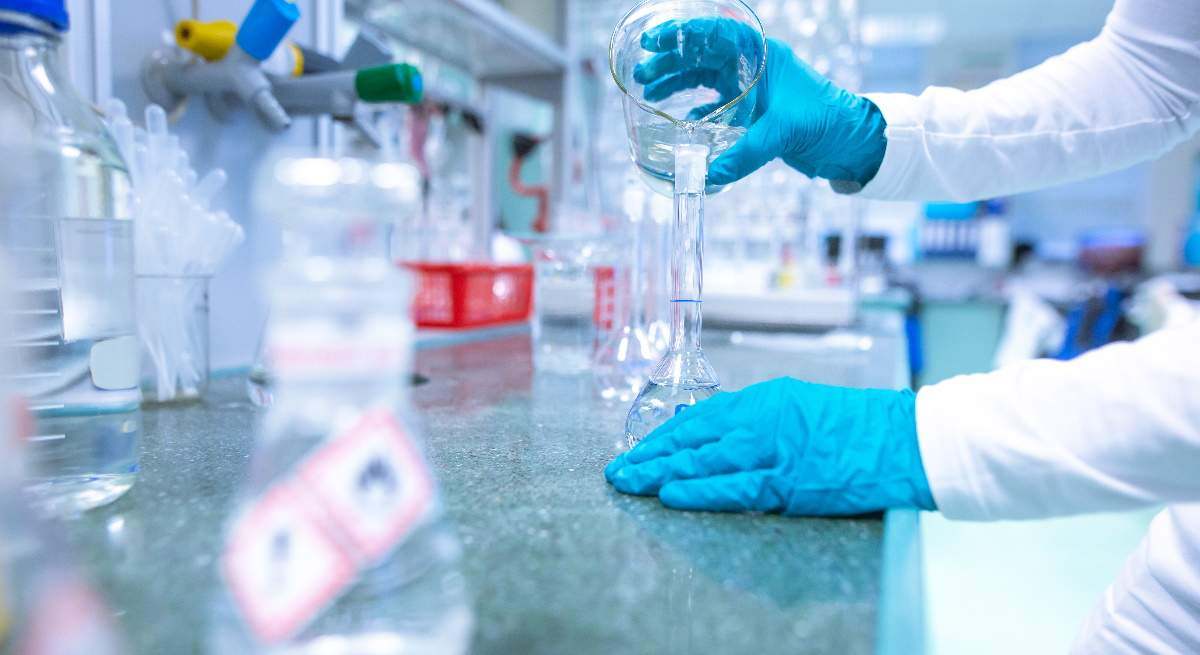 Un laboratorio.