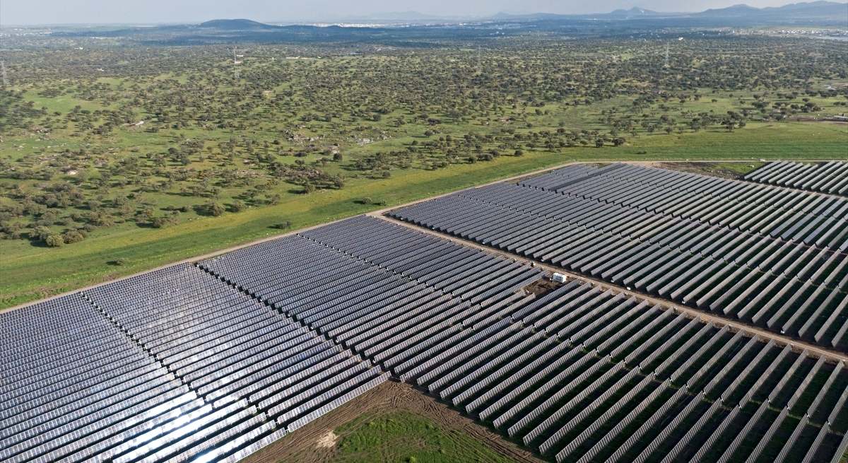 Planta fotovoltaica de 105 megavatios (MW) en Mérida, Badajoz / EP