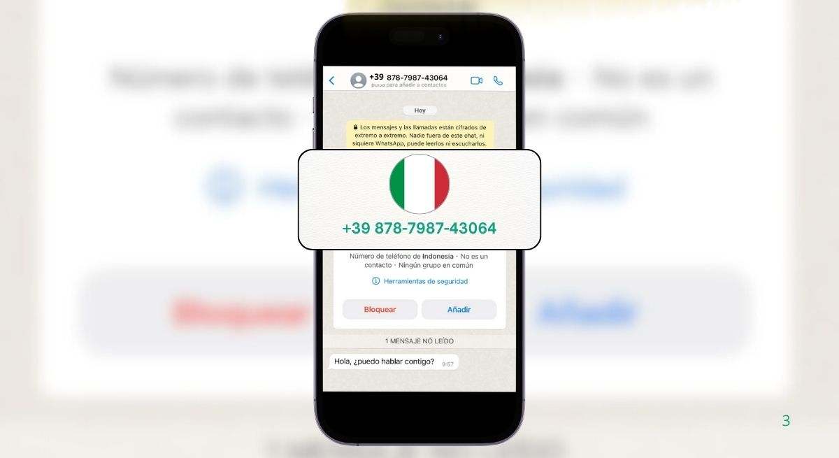Qué país es el prefijo +39 de WhatsApp y cómo bloquearlo