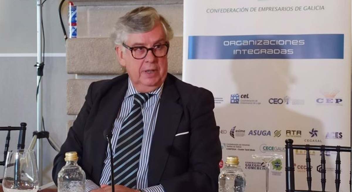El presidente de la CEG, Juan Manuel Vieites.
