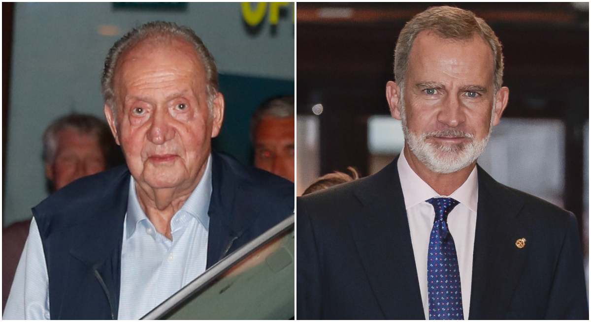 Juan Carlos I y Felipe VI