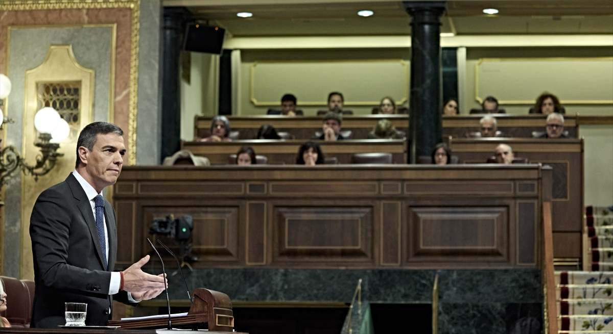 Pedro Sánchez en el Congreso / EP