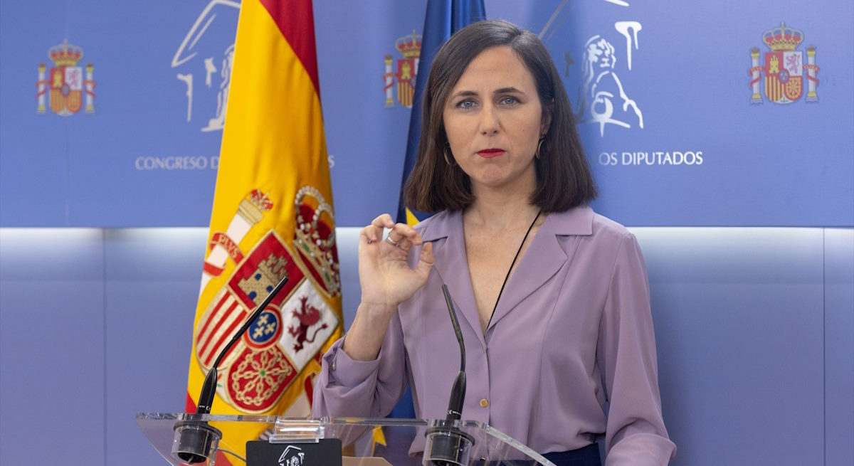 Ione Belarra, secretaria general de Podemos. 