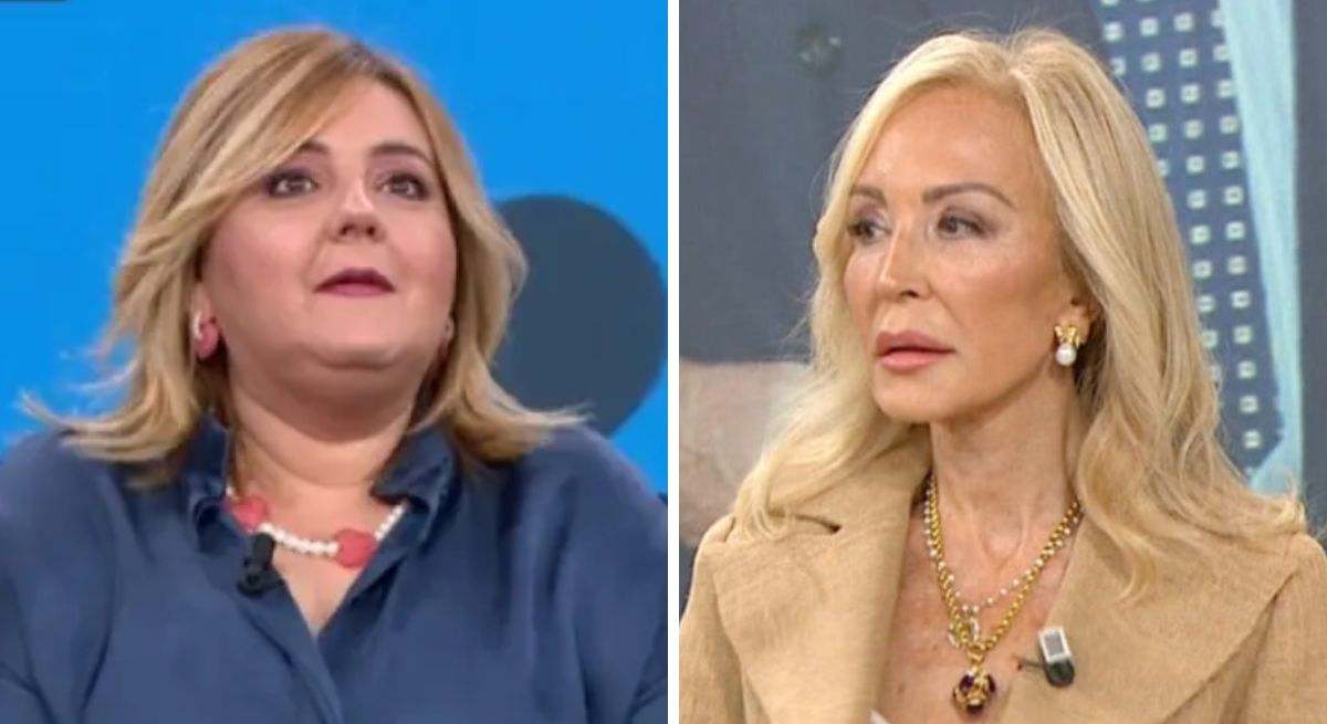 Pilar Vidal y Carmen Lomana