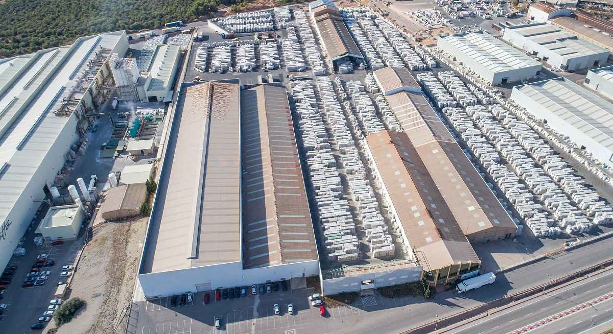 Una planta cerámica de Castellón.