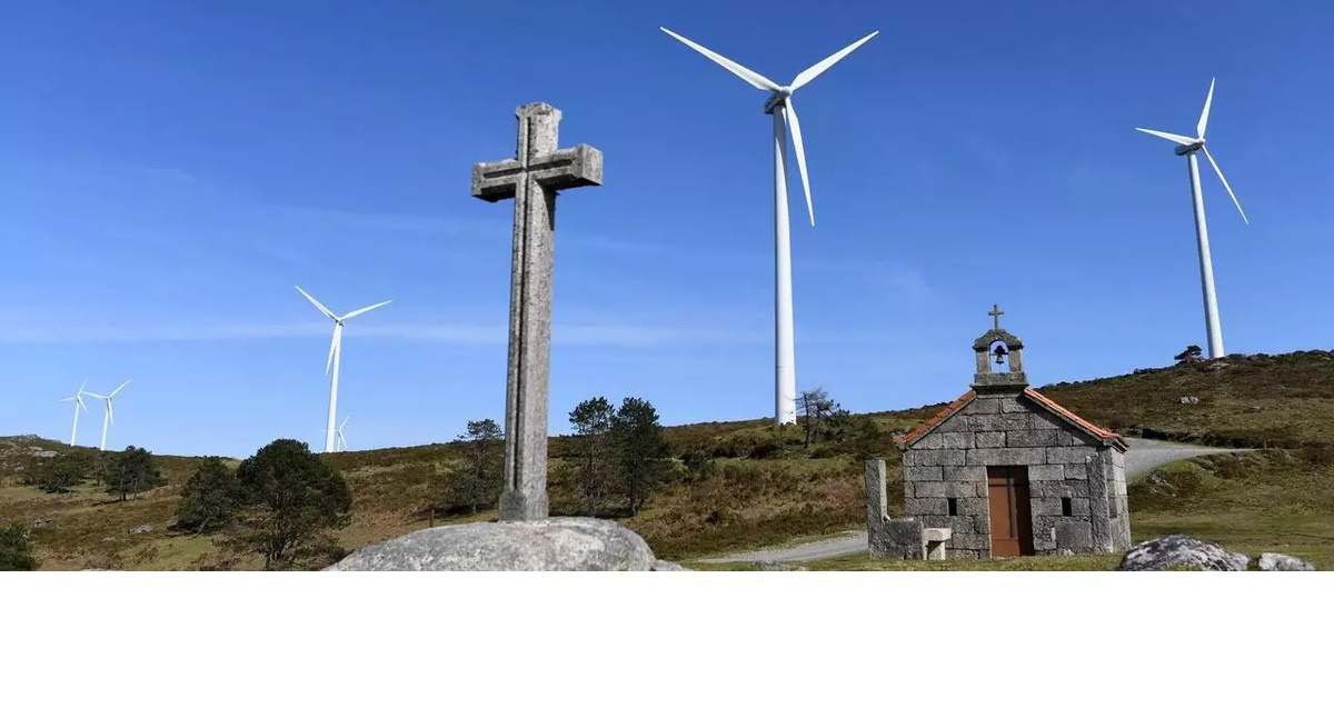 parque eólico de Galicia.