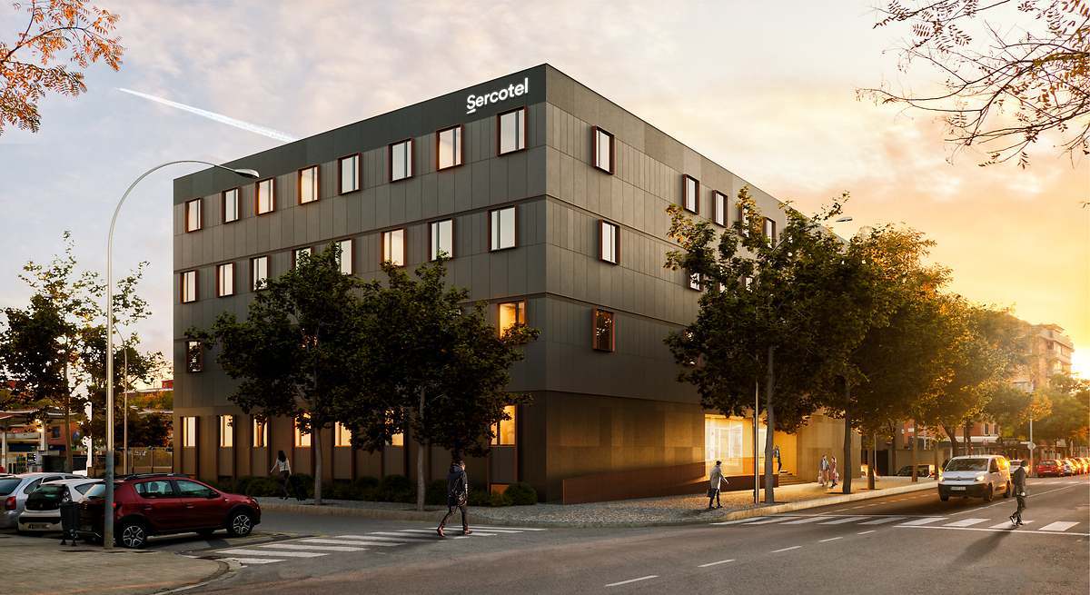 Futuro hotel de Sercotel en El Prat de Llobregat (Barcelona)
