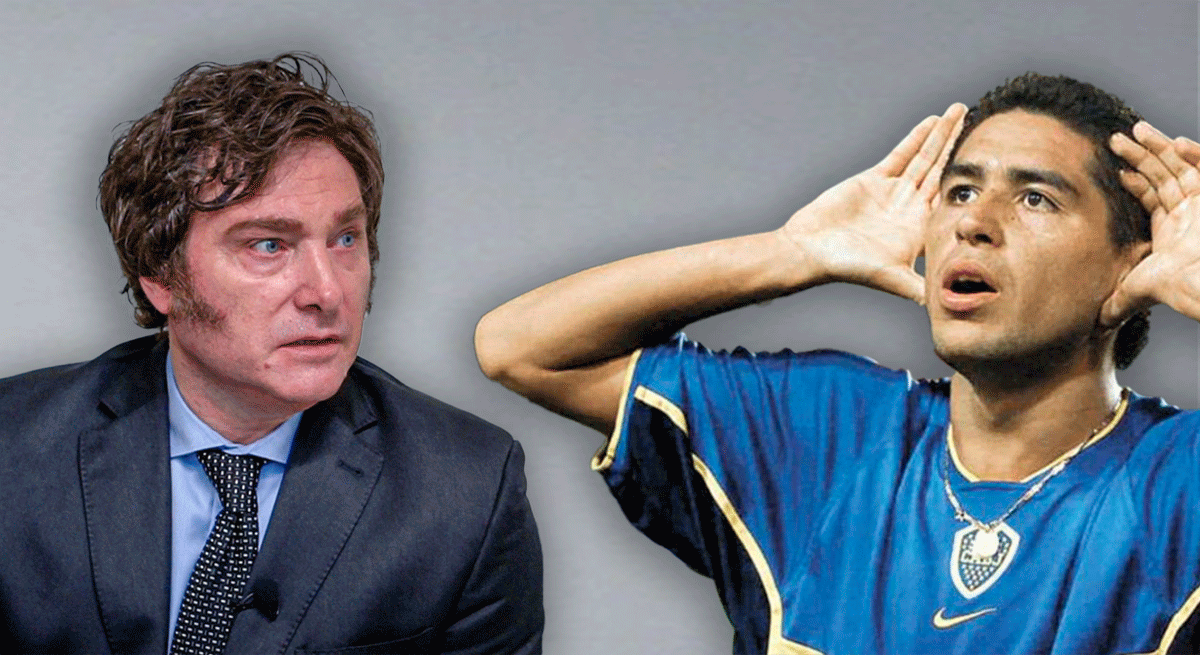 Milei arremete contra Riquelme y apuesta por las S.A Deportivas: "Un club europeo que quiere comprar a un grande de Argentina"