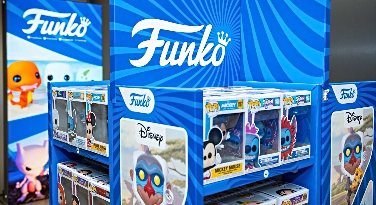 Un expositor de Funko / EP