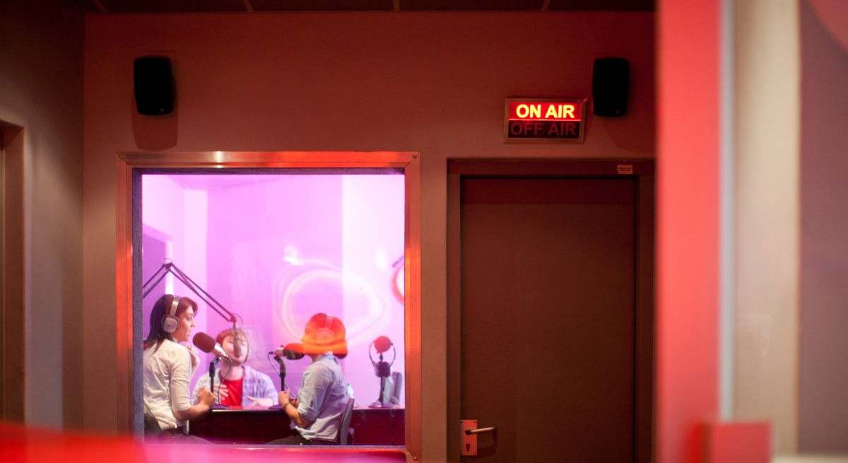 Estudio de radio