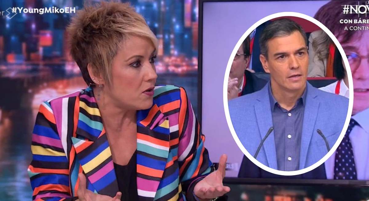 Cristina Pardo critica a Pedro Sánchez en El Hormiguero