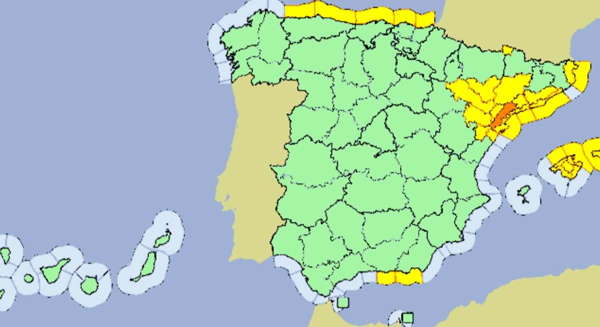 Mapa de España Aemet.