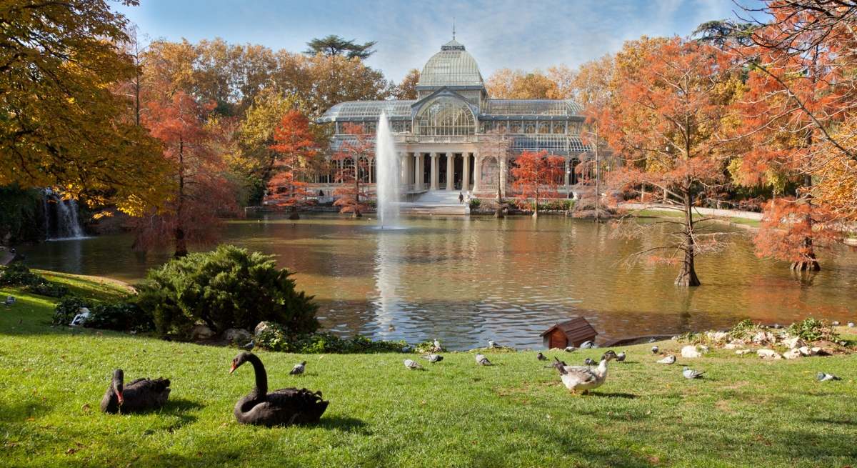 Otoo en el Retiro de Madrid