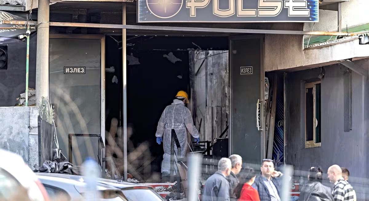 La discoteca Club Pulse tras el incendio / EFE