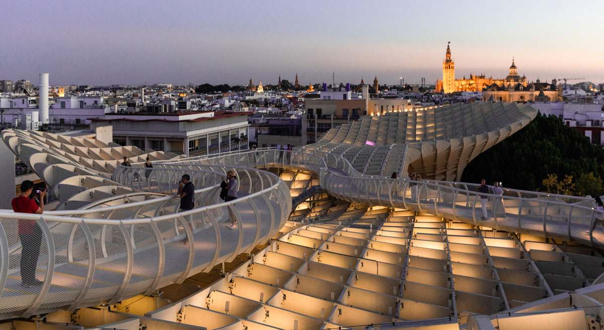 Vista de Sevilla desde las Setas. María José López