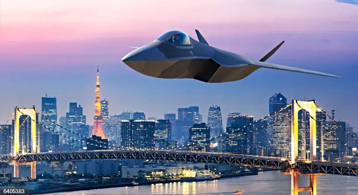 Prototipo del nuevo avión de combate del GCAP - GCAP